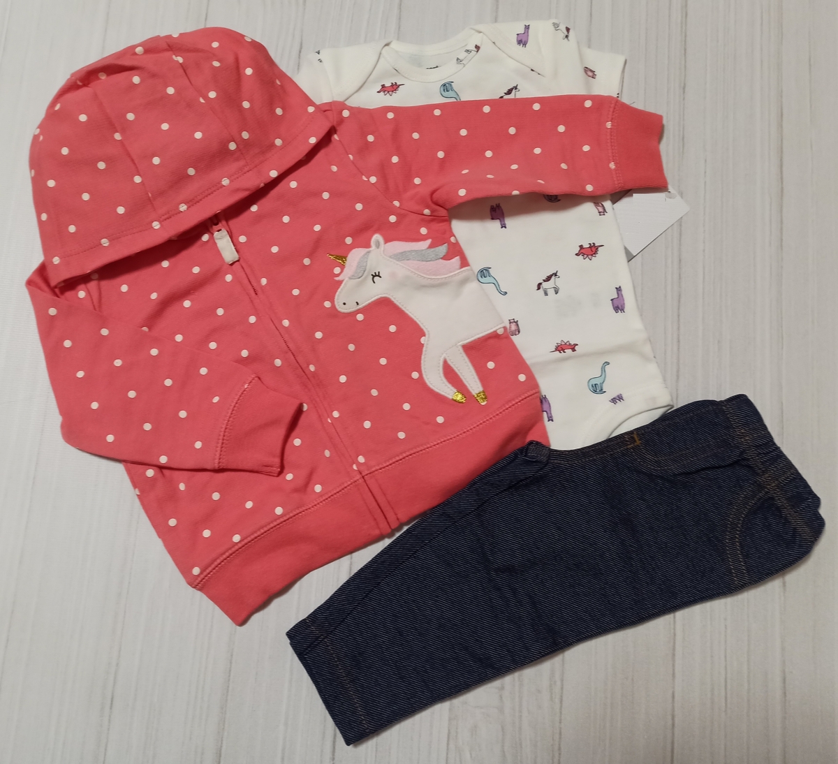 Комплект трійка «Єдиноріг» (505910) 3міс